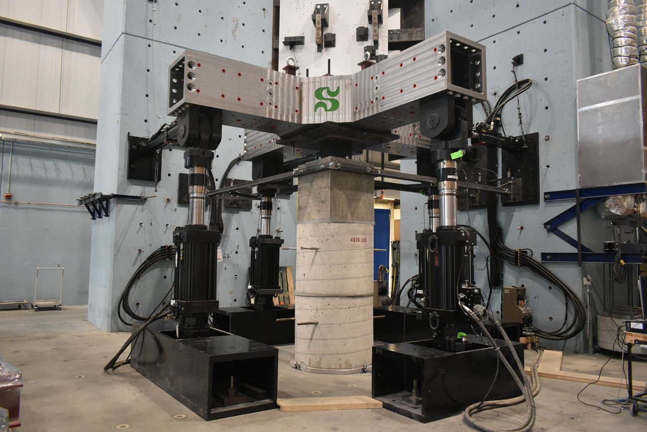 6-axis loading frame